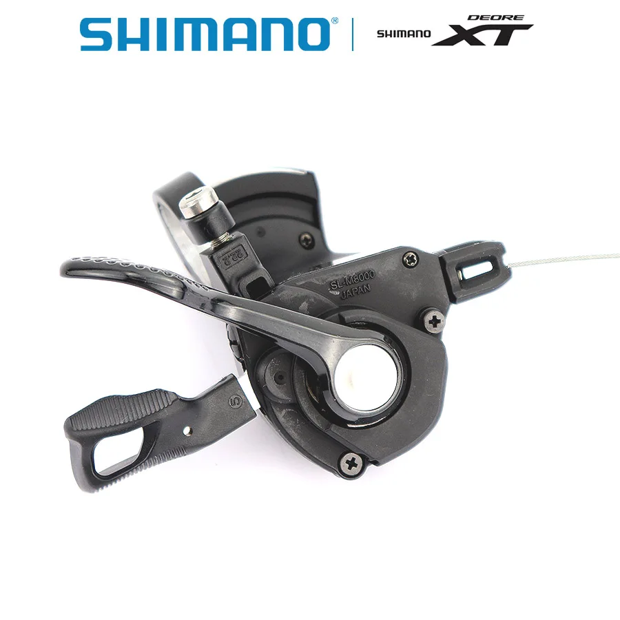 SHIMANO Deore XT SL M8000 рычаг переключения передач Rapidfire Plus рычаги переключения передач для горного велосипеда переключения скоростей 2x11 3x11