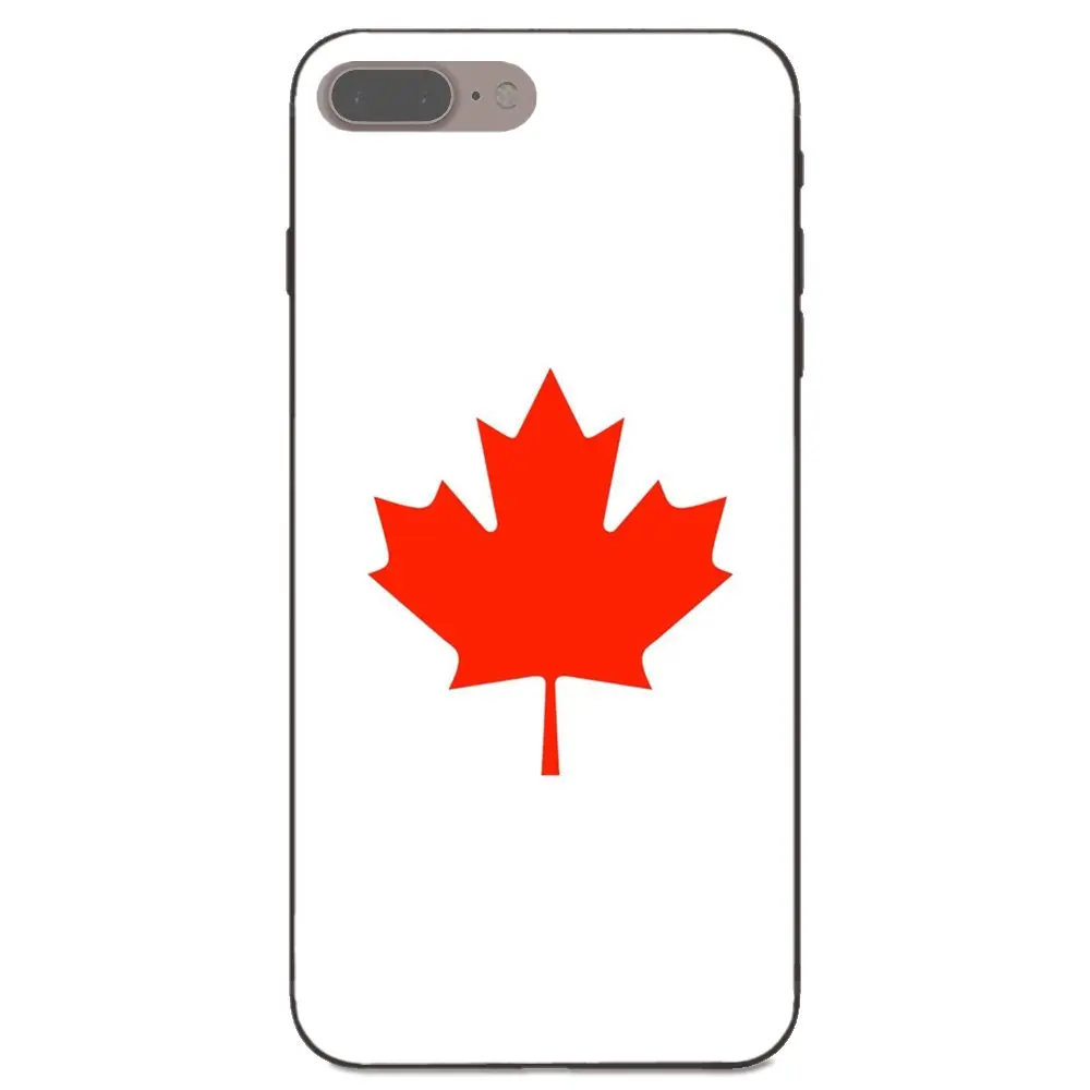 Канадский национальный флаг эмблема кленовый лист ТПУ оригинал для Huawei Honor Enjoy Mate