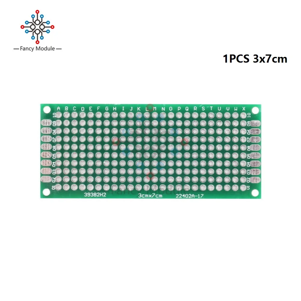 4 шт. двухсторонний Прототип PCB Луженая макетная плата 5x7 4x6 3x7 2x8 см каждая 1 шт. FR4