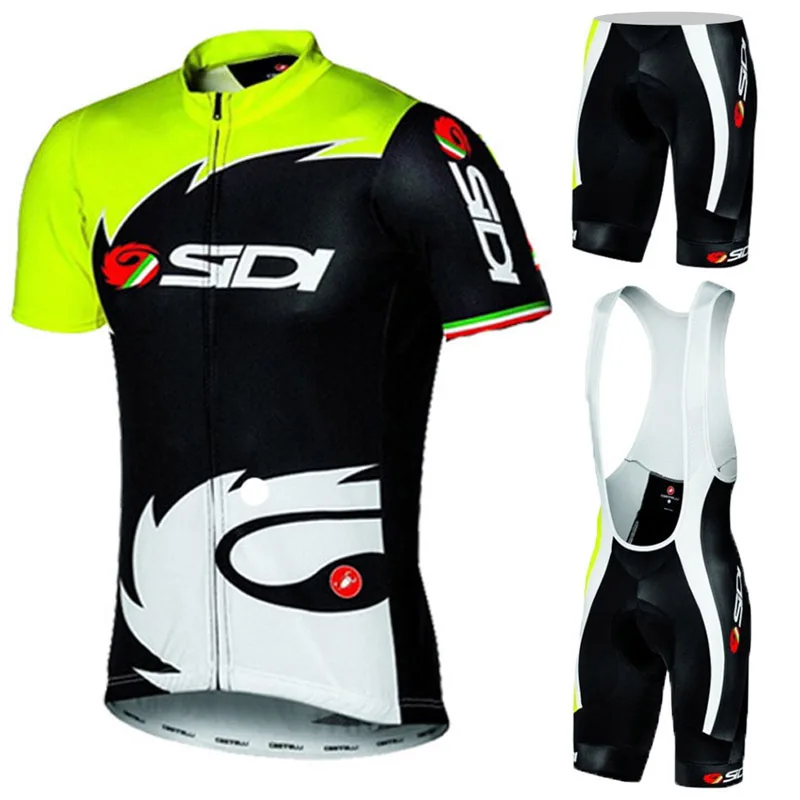 High Quality Breathable Cycling jerseys/Quick-Dry Ropa Ciclismo Mans Jersey/GEL Pad Bike Bib Shorts/Racing Bicycle Pants | Спорт и