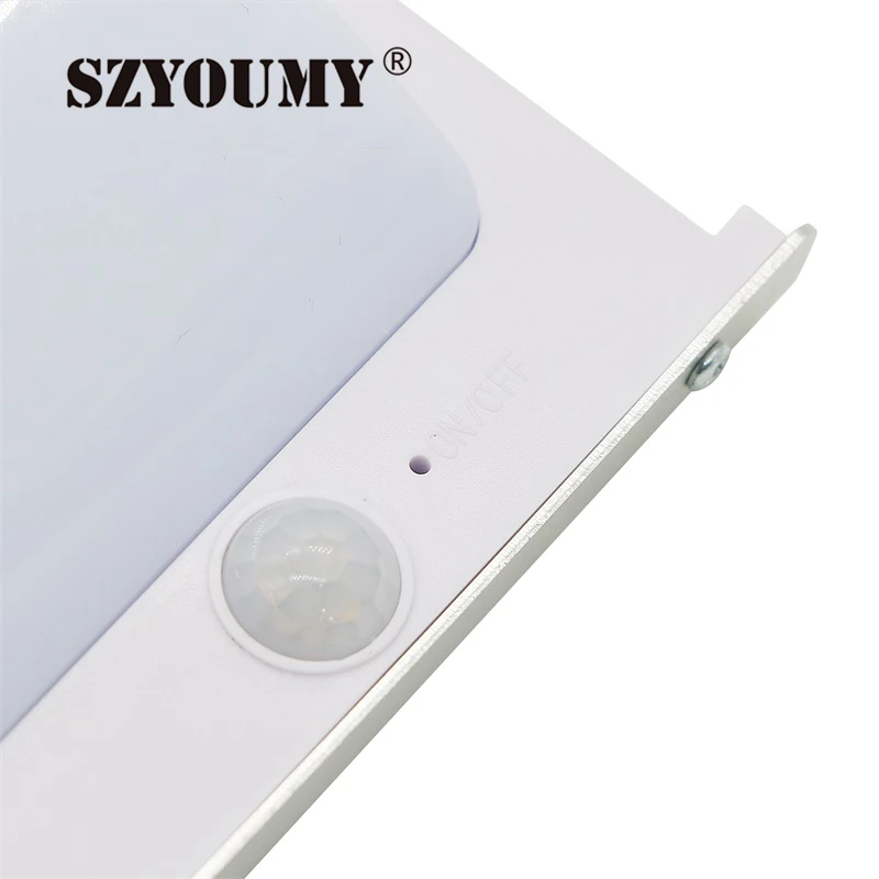 SZYOUMY новое поколение 16 Светодиодный энергия Солнечной Батареи PIR инфракрасный