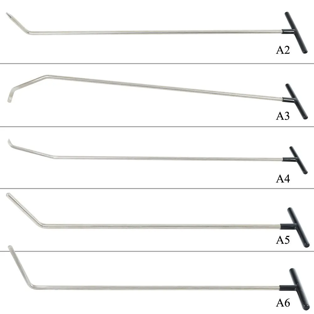 WHDZ-paintless-dent-repair-PDR-Hook-Tools-Push-Rod-Black-Car-Crowbar-Paintless-Dent-Repair-Tools