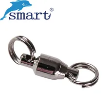 50 шт. 0#/1#15/для детей до 20 кг по самой низкой цене, шарикового поворотного подшипника с твердых серебряное кольцо рыболовные лопаты для пустой приманки разъема Pesca emerillon Peche