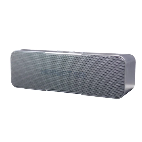 HOPESTAR H13 беспроводной Bluetooth динамик сабвуфер двойной бас стерео Поддержка USB TF AUX FM с зарядным устройством для мобильного телефона - Цвет: Silver