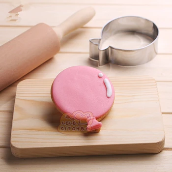 

Birthday Balloon Metal Cookie Cutter Shapes Christmas Decoration Balls Biscuit Pastry Accessories Patisserie 6.4*7.8cm H325