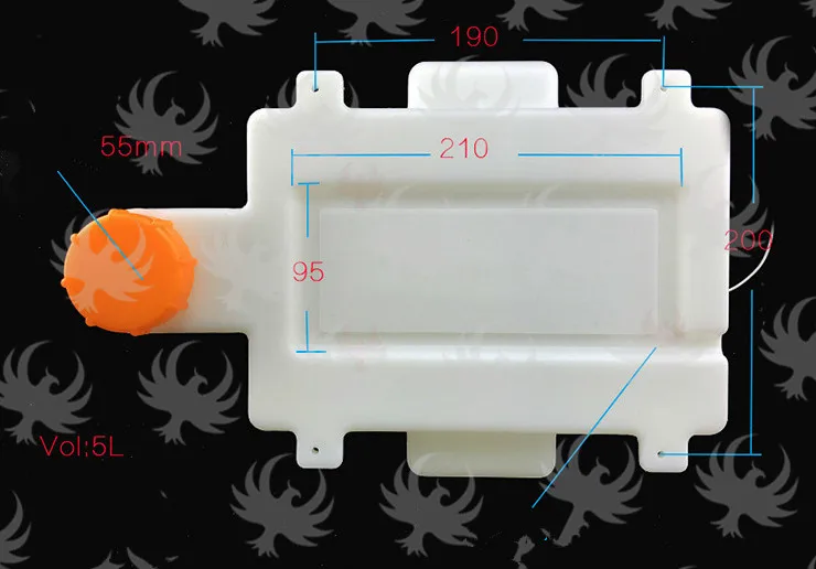 

5L/5KG Quick assembly spray waterpot liquid Water tank Float sensor for Agricultural multi-rotor drone / medicine box spray syst
