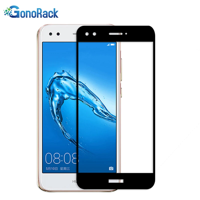 Закаленное стекло GonoRack для Huawei P9 Lite Mini полноэкранная защитная пленка 9H Y6 Pro 2017 5 0