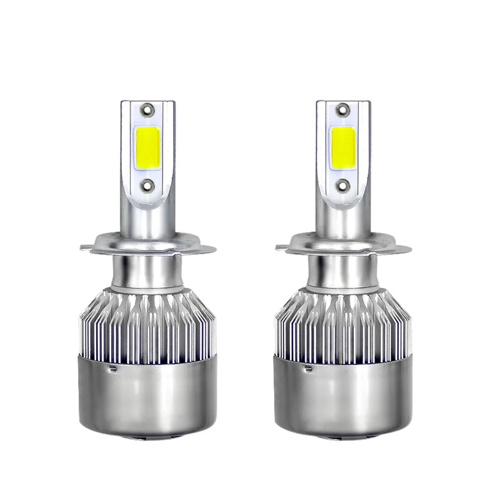 Leites 2PCS High Power LED 72W 7600LM 6000k Super White Bulbs C6 H1 H3 H7 9005 9006 H11 H4 Led Headlight For Fog Car Headlight (7)