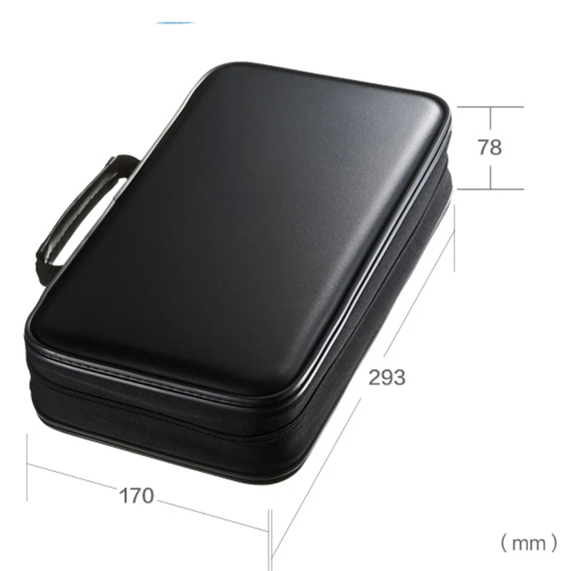 ymjywl CD Case Blu-ray Disc Box Shockproof CD Bag 96 Discs Capacity For Car Travel Storage Equipment Box ymjywl CD Case Blu-ray Disc Box Shockproof CD Bag 96 Discs Capacity For Car Travel Storage Equipment Box