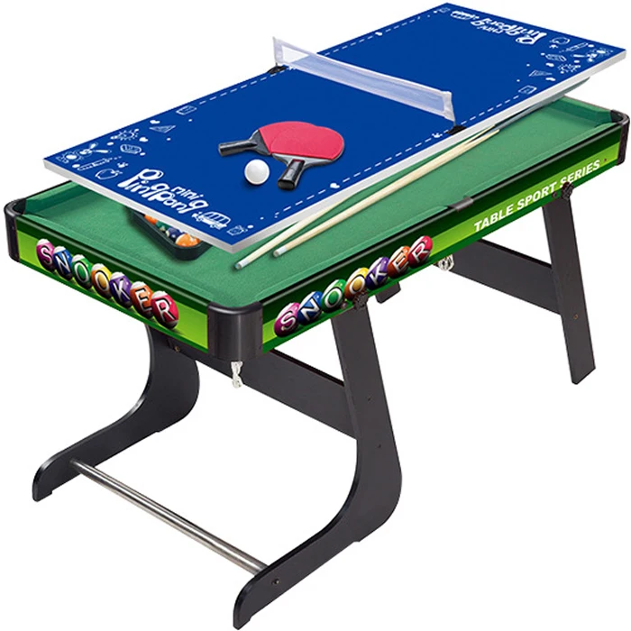 

80*42.5*50cm Multifunction Folding Mini Children's Billiard Table/Table Tennis/Ice Hockey Board Game Snooker Sport Entertainment