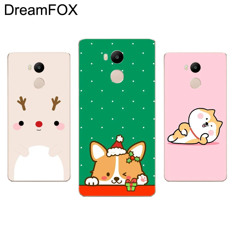 DREAMFOX M317 Cut Corgi Мягкий ТПУ силиконовый чехол для Xiaomi Redmi Note 3 4 5 Plus 3S 4A 4X 5A Pro Global |