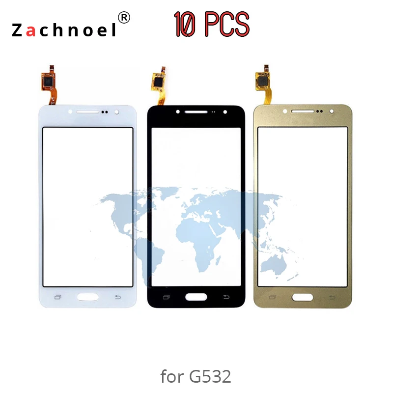 

10pcs AAA Quality Touch Screen for Samsung Galaxy J2 Prime SM-G532F G532 Duos Digitizer Panel Sensor Lens Glass White Black Gold
