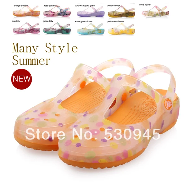 Women Crystal Plastic Jelly Shoes Women Crystal Plastic Jelly Shoes