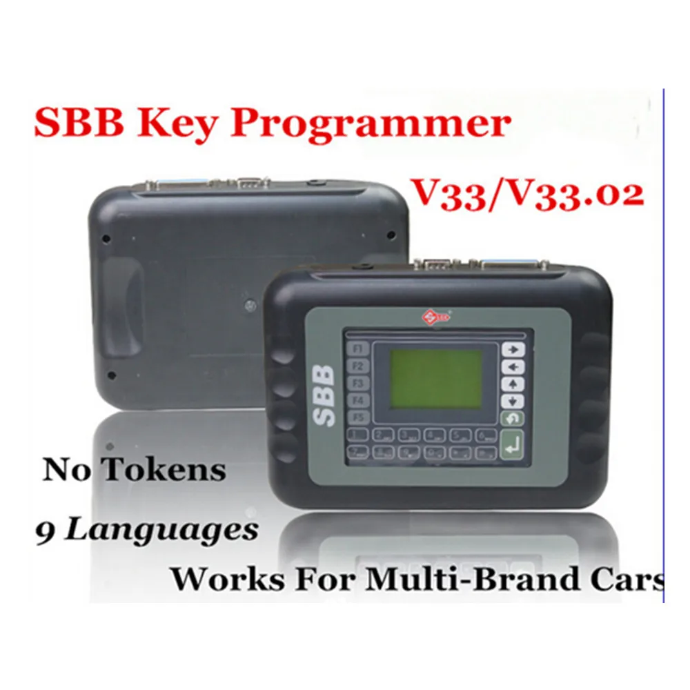 Профессиональный Универсальный Автомобильный программатор ключей SBB V33.02 Silca