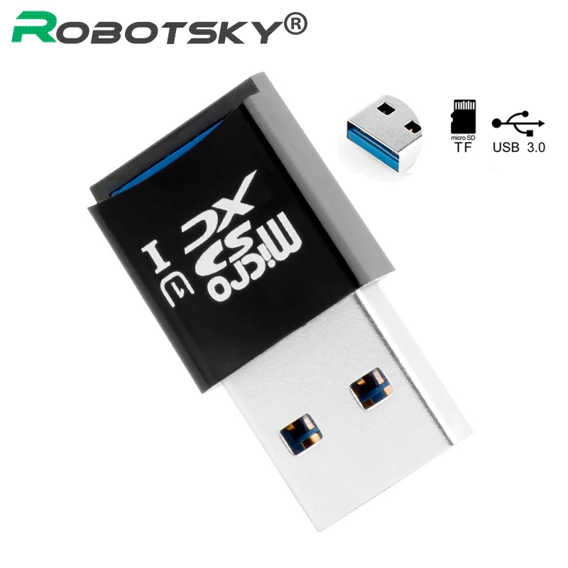 Портативный USB кард-ридер высокое Скорость USB3.0 памяти OTG телефонный кард-ридер 5 Гбит/с адаптер для TF Micro SD компьютерные аксессуары