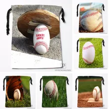 На заказ бейсбольные Сумки на шнурке для путешествий, мини-сумка для плавания, походная игрушка, размер 18x22 см#0412-04-214