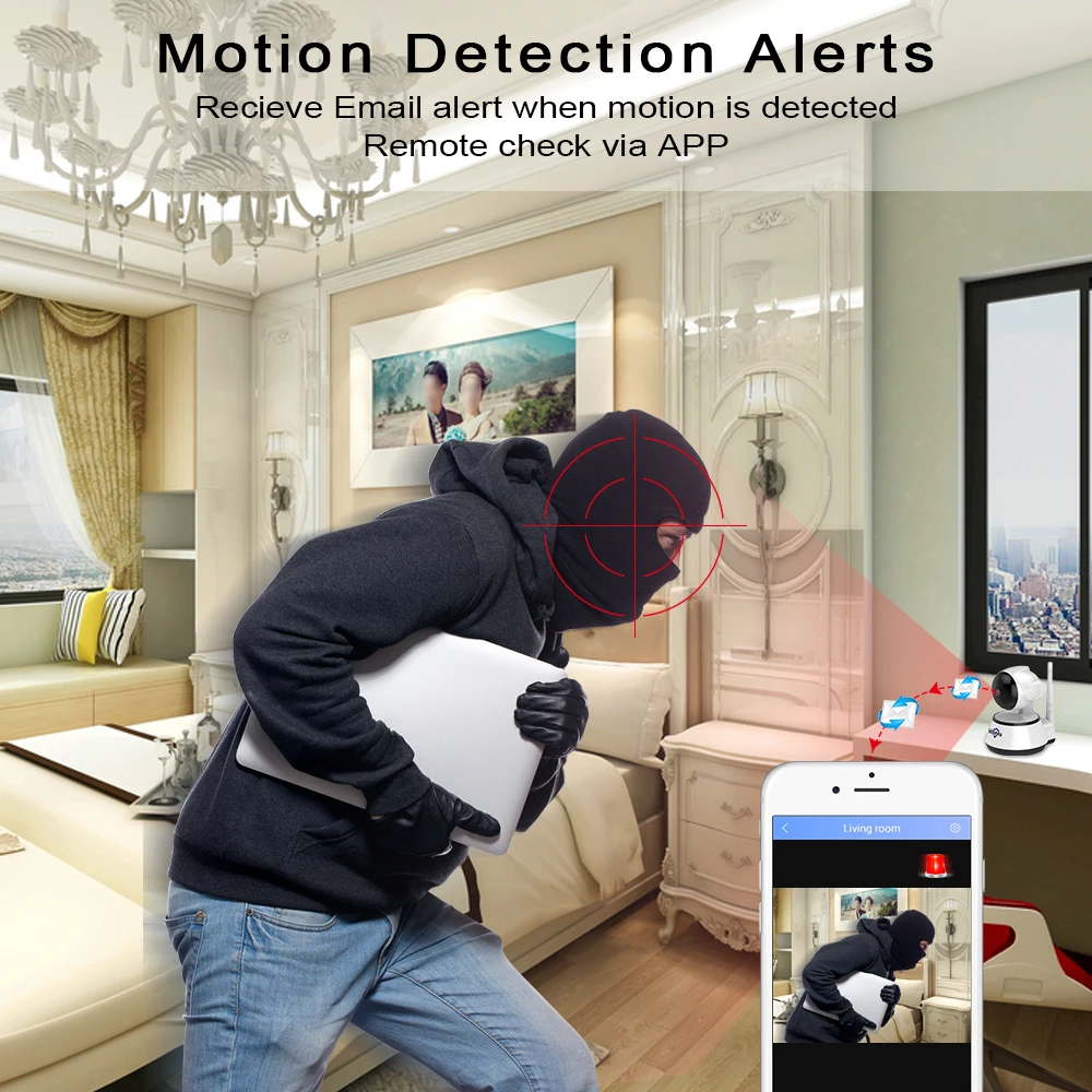 Murah Hiseeu 720 P 1080 P Ip Kamera 2MP Wi fi Nirkabel Kamera Keamanan CCTV Kamera Keamanan WIFI IP Bayi monitor Two Way Audio P2P