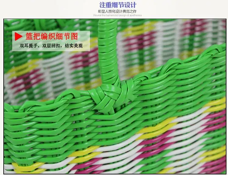 2016 صديقة للبيئة سلال سلة النزهة القذرة الملابس PVC تخزين سلة الغسيل مع مقبض