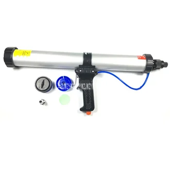 Price New Arrival 600ML Sausage Type Pneumatic Glue Gun For 600ml Sausage Sealant Use+9 Mouth+1 Push Film+1 Respiratory Piece+1 Piston