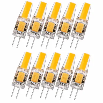 

AC 12V Dimmable Mini G4 LED Bulb Capsule Led Lamp Halogen Replacement bulbs 3W/6W 8Pcs