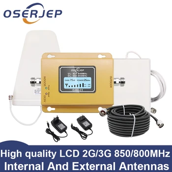 

Gain70dB CDMA Signal Amplifier LTE Band 5(850 CDMA) Signal Repeater GSM CDMA 850MHz Mobile Phone Signal Booster with LCD Display