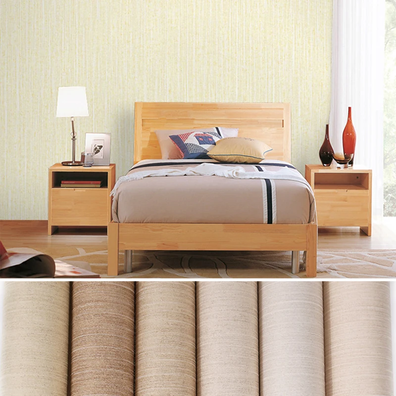 

New 2019 3D Non-woven Wallpaper Modern Chinese Solid Color Living Room Bedroom Tea House Hotel Decorative Wallpaper