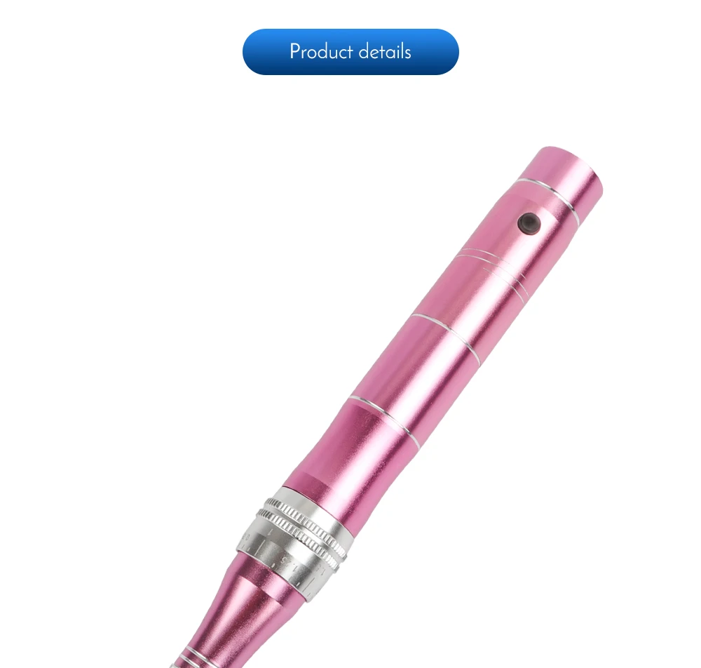 Электрическая регулировка микро игла ручка подтяжка кожи авто микро игла ручка машина антивозрастной кожи терапия устройство