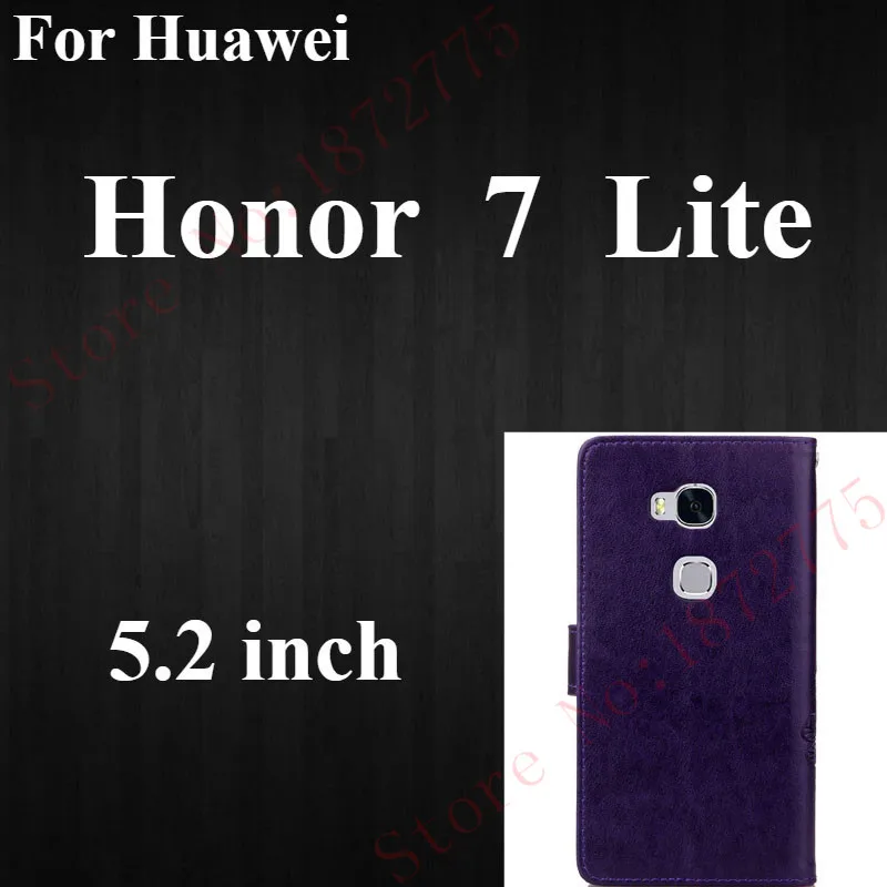 Case For Huawei P20 P8 P10 P9 Lite Mini Honor 9 5A 6A 8 5C 7C 6X Mate 10 Lite Y3 Y5 II Y9 Y6 7A Pro P Smart Flip Case - Цвет: Huawei Honor 7 Lite