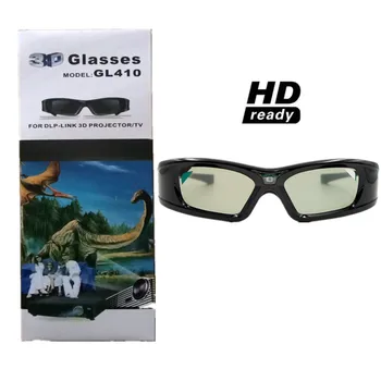 

Active Shutter Rechargeable 3D DLP Glasses Support 144HZ For Xgimi Z3/Z4/Z6/H1/H2 Nuts G1/P2 BenQ Acer &DLP LINK Projector