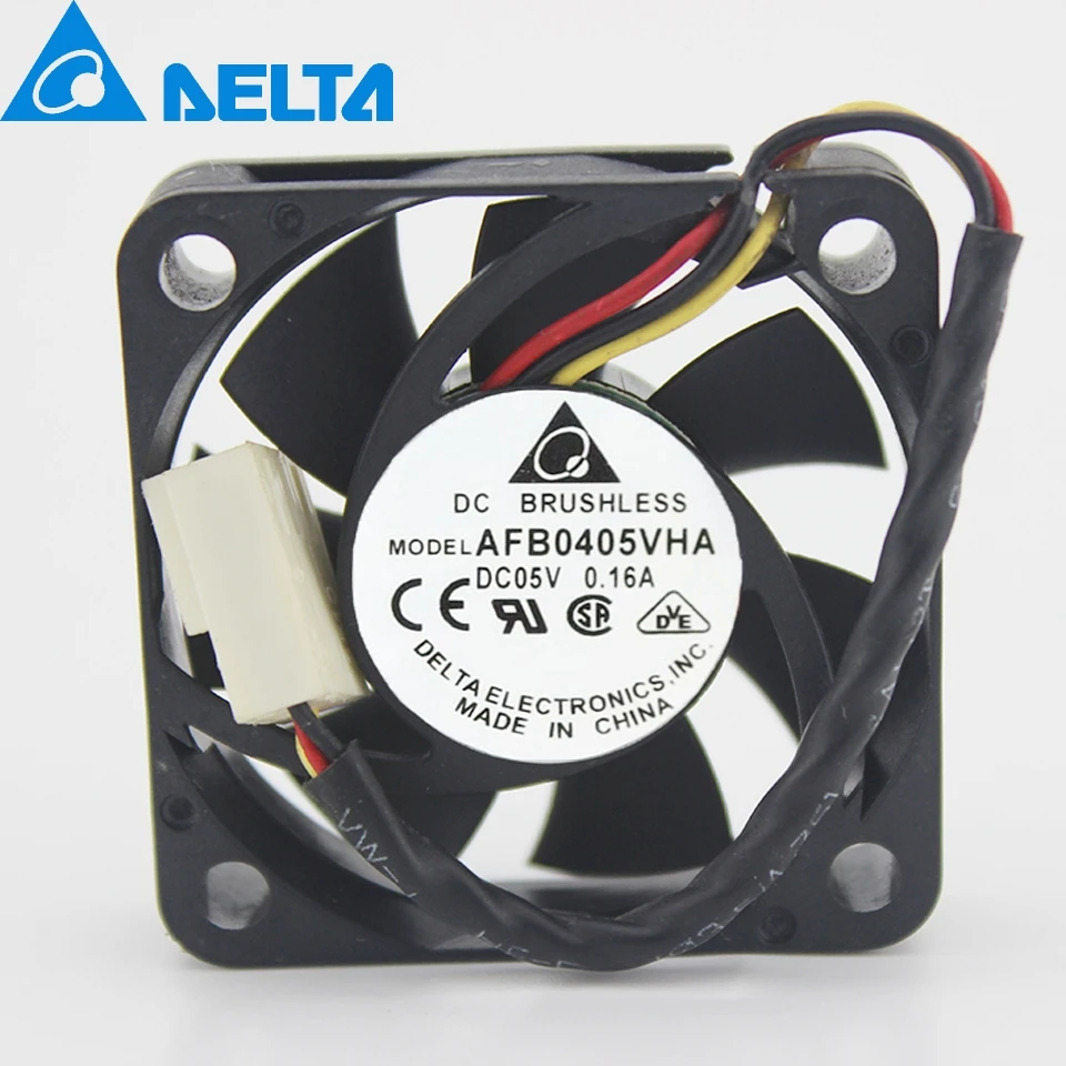 1 шт. Электроника AFB0405VHA 4010 40 мм 40x40x10 сервер квадратный Вентилятор охлаждения 3