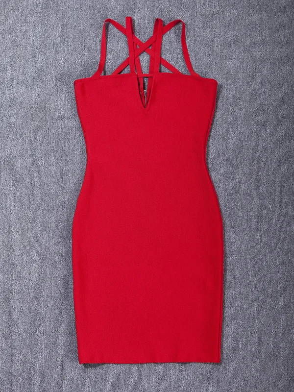 Новое поступление, высококачественное женское красное черное открытое Бандажное платье для вечеринок, платье оптом+ костюм