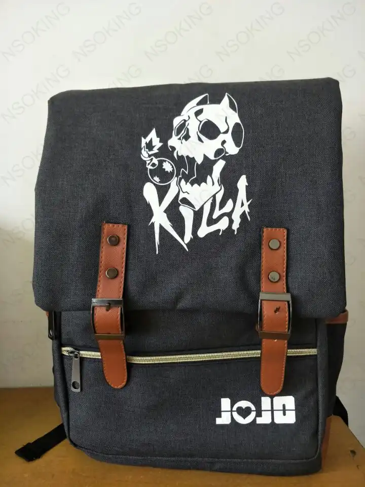 Anime JoJo/'s Bizarre Adventure Casual oxford fabric Schoolbag Messenger Bag