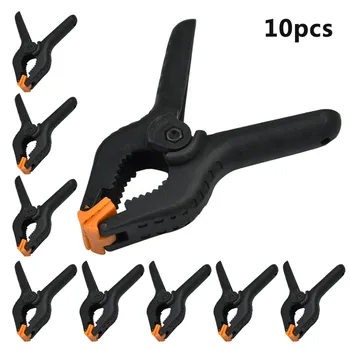 

2 inch 10pcs Micro DIY Tools Plastic Nylon Toggle Clamps For Woodworking Spring Clamps Clip for Photo Studio Background Clamp