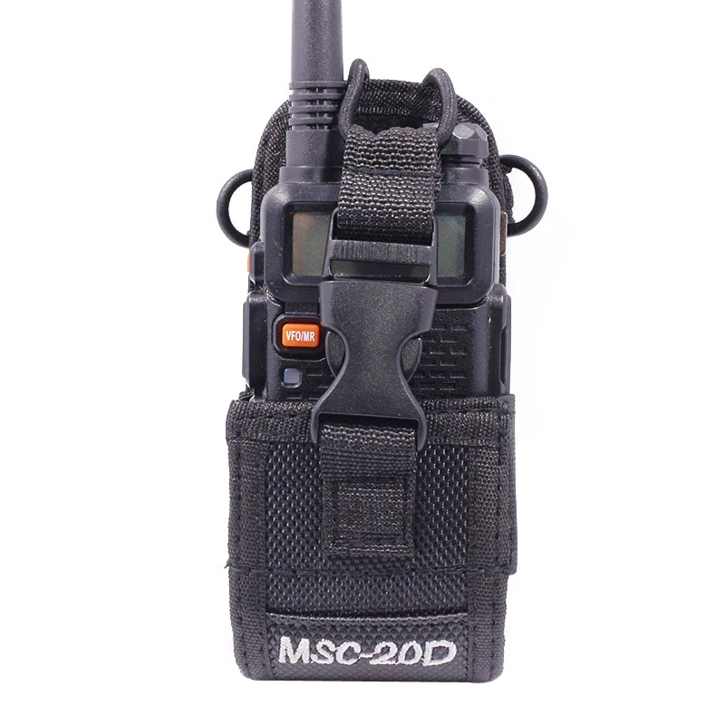 MSC-20D иди и болтай Walkie Talkie “иди и сумка Портативный чехол для рации Kenwood BaoFeng UV-5R UV-6R UV-9R UV-82 BF-888S TYT HYT двухстороннее радио