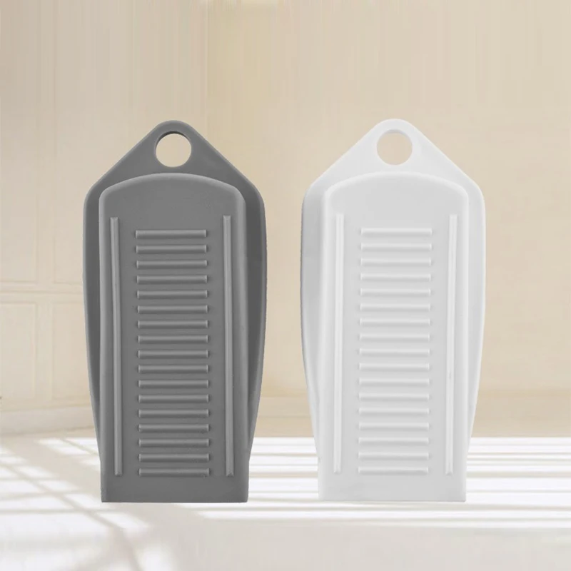 2PCS Natural rubber Door stop Safety anti-collision door stopper Black Bedroom door stopper toilet collision door stop