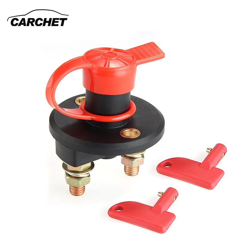 10 pcs/set CARCHET Car Battery Cut off Switch Car Styling Battery