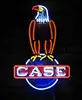 Custom Case Eagle Glass Neon Light Sign Beer Bar