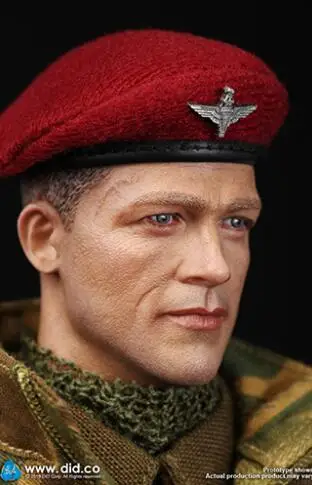 Шкала 1/6 K80136/K80135 фигурка героя ВОВ британские десантные "Red Devils" сержант commander Униформа Военная солдатики набор - Color: K80136B
