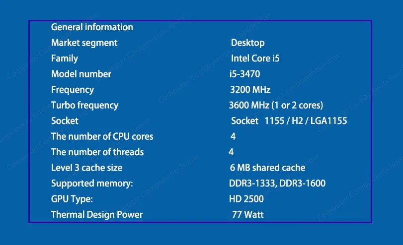 I5-3470