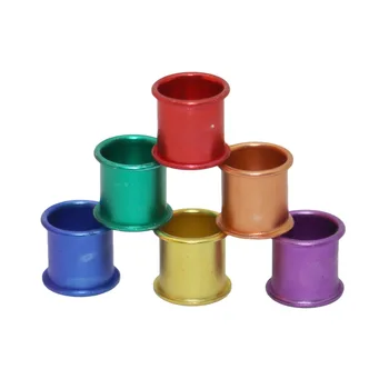 

60 Pcs Pet Bird Pigeon Rings Parrot Leg Ring Bird Ring Outdoor Flying Training Bird Aluminum Foot Ring
