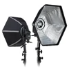 Всплывающие флэш-диффузор с одним кронштейном для Экран всплывающий флэш-диффузор для canon Selens фотографический 60 см с шестигранной Softbox с L - ф... ► Фото 3/5