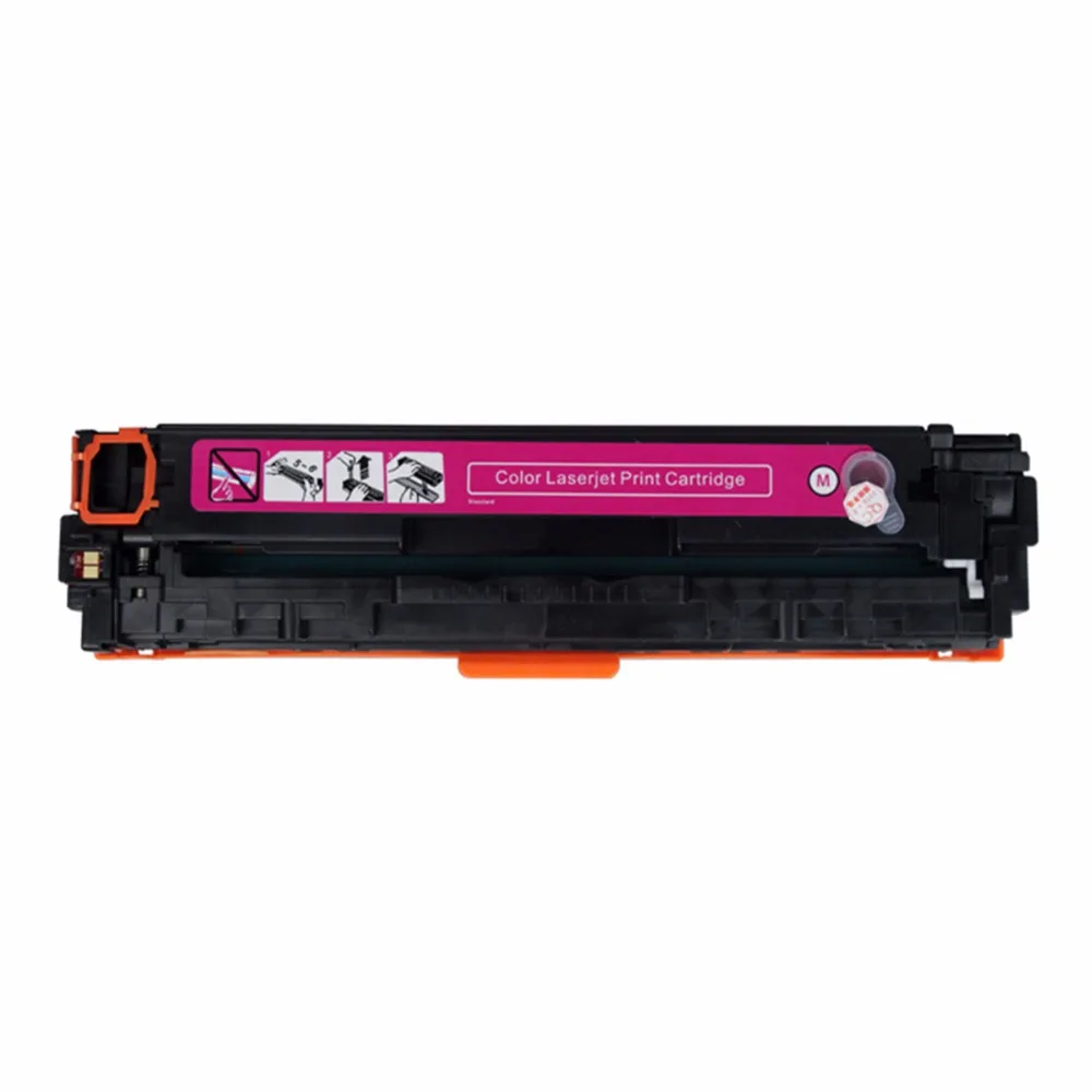 Совместимый цветной тонер-картридж CB540A 540A 540 CB543A 125A Замена для LaserJet CP1215 CP1515n CP1518ni