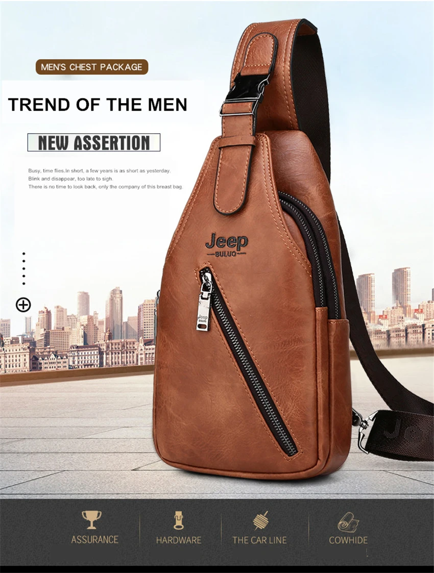 JEEP BULUO Brand Men's Travel Bag