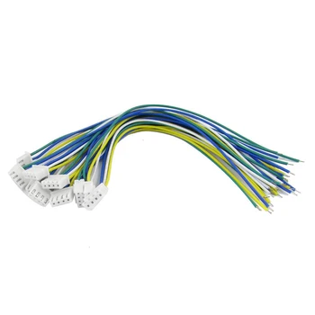 

10x( 10pcs 24AWG JST XH2.54 4 Pin Plug Wire 200mm for RC BEC LIPO Battery