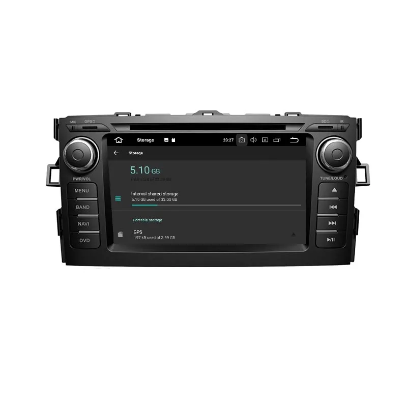 Sale OZGQ Android 8.1 Car Radio Player For 2008-2011 Toyota Auris Auto GPS Navigation Headunit BT Radio TV Audio Video Stereo 4