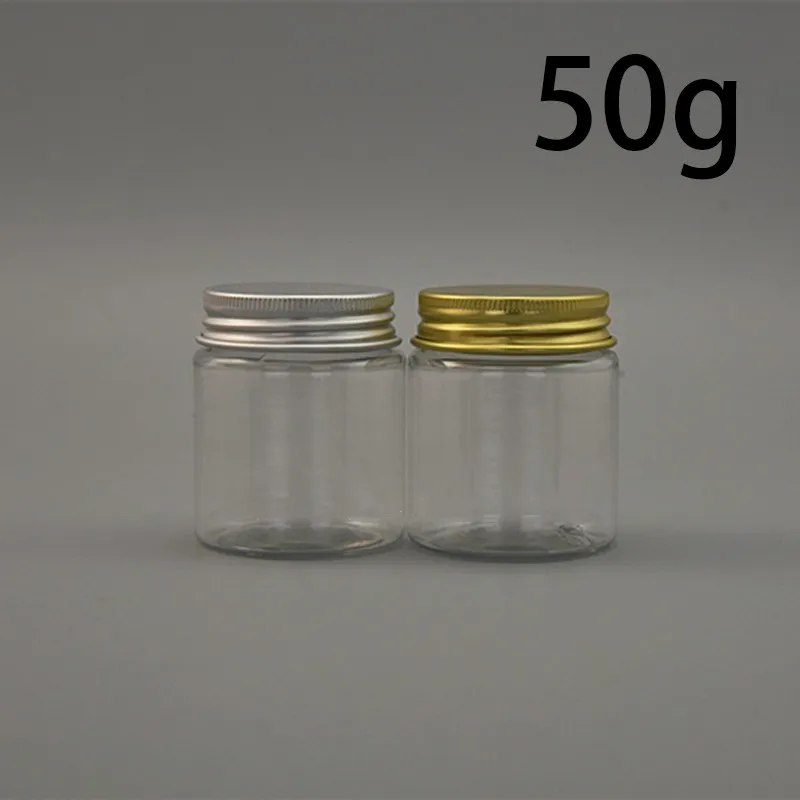 Пластик бутылки лосьон косметический batom крем Упаковка Jar многоразового таблетки капсулы контейнер 20 г 25 г 30 г 50 г прозрачный