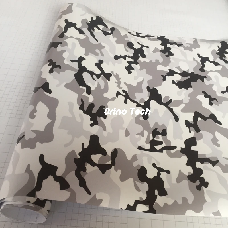 Black Grey Car Sticker Wrap-5