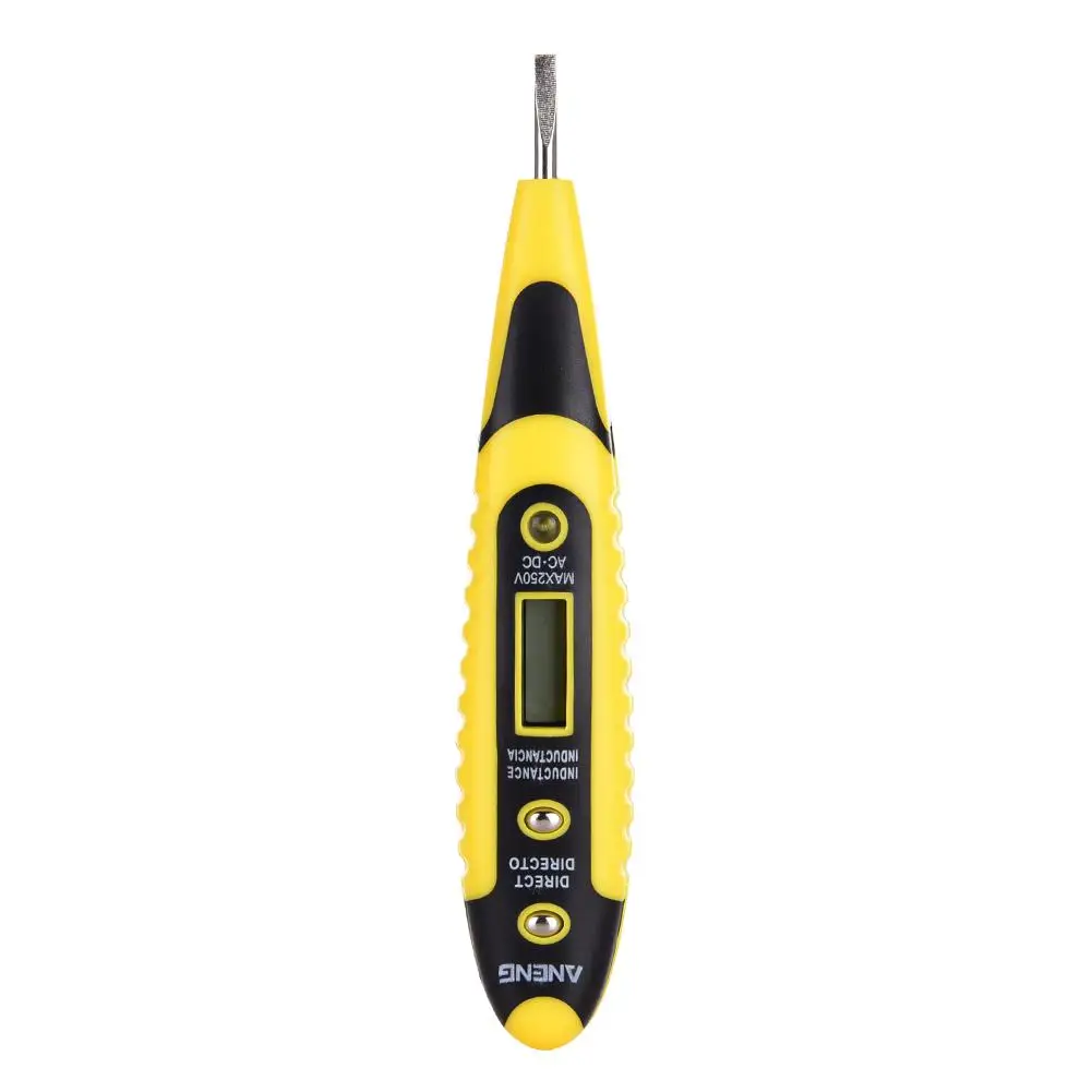 1 шт. AC01A 12 ~ 250 В AC DC Цифровой Электрический многофункциональный тестер напряжения