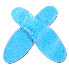 Амортизация обуви унисекс стельки Дышащие силиконовые гелевые мягкие вставки удобные массажные стельки для увеличения роста