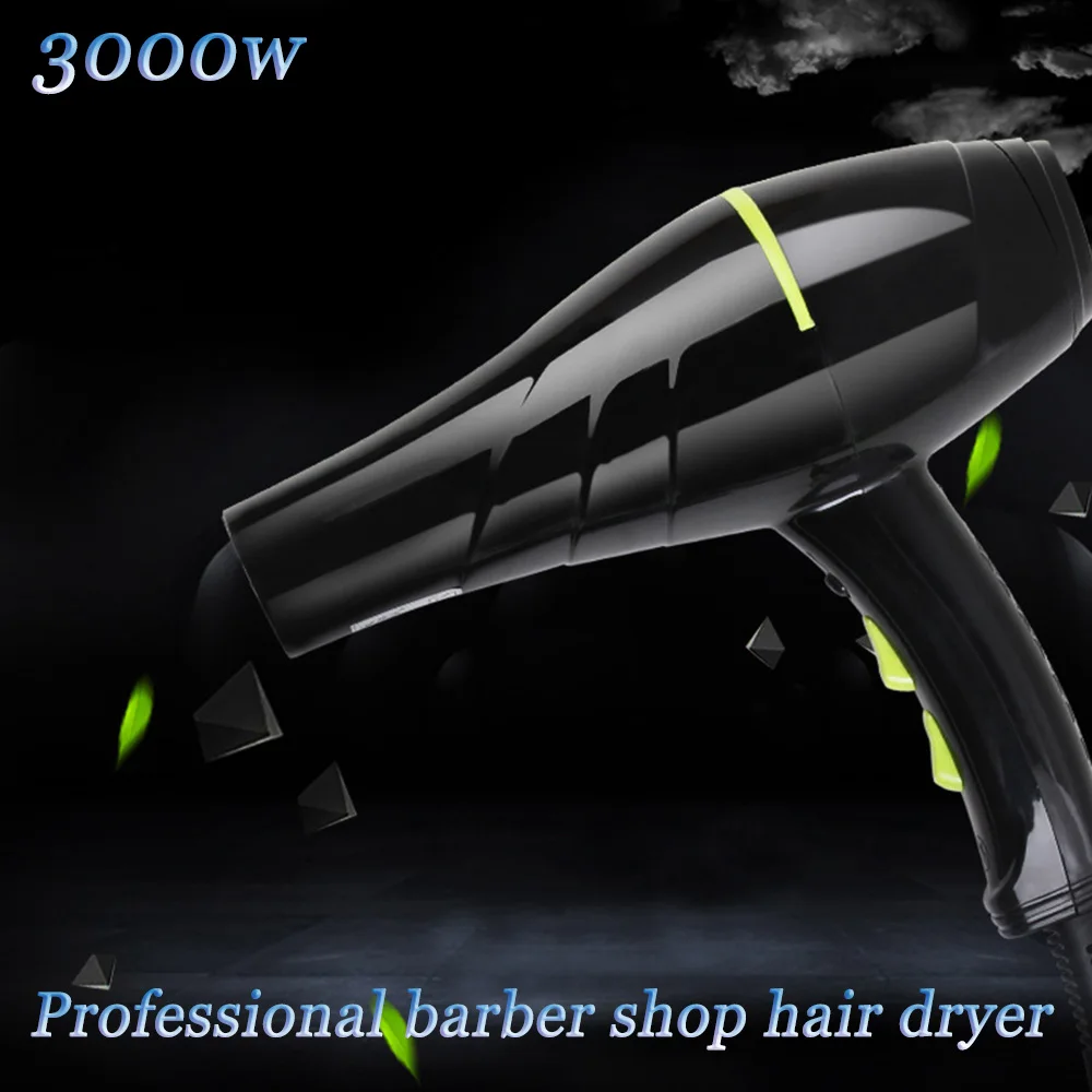 Горячая холодная фен для волос 3000 Вт professional barber shop salon высокое качество silent ion фен для волос стиль уход за волосами